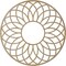 Ekena Millwork Cannes Wood Fretwork Pierced Ceiling Medallion, Hickory, 26"OD x 8 7/8"ID x 3/8"T CMWP26X26X0375CNHI - alternate 4